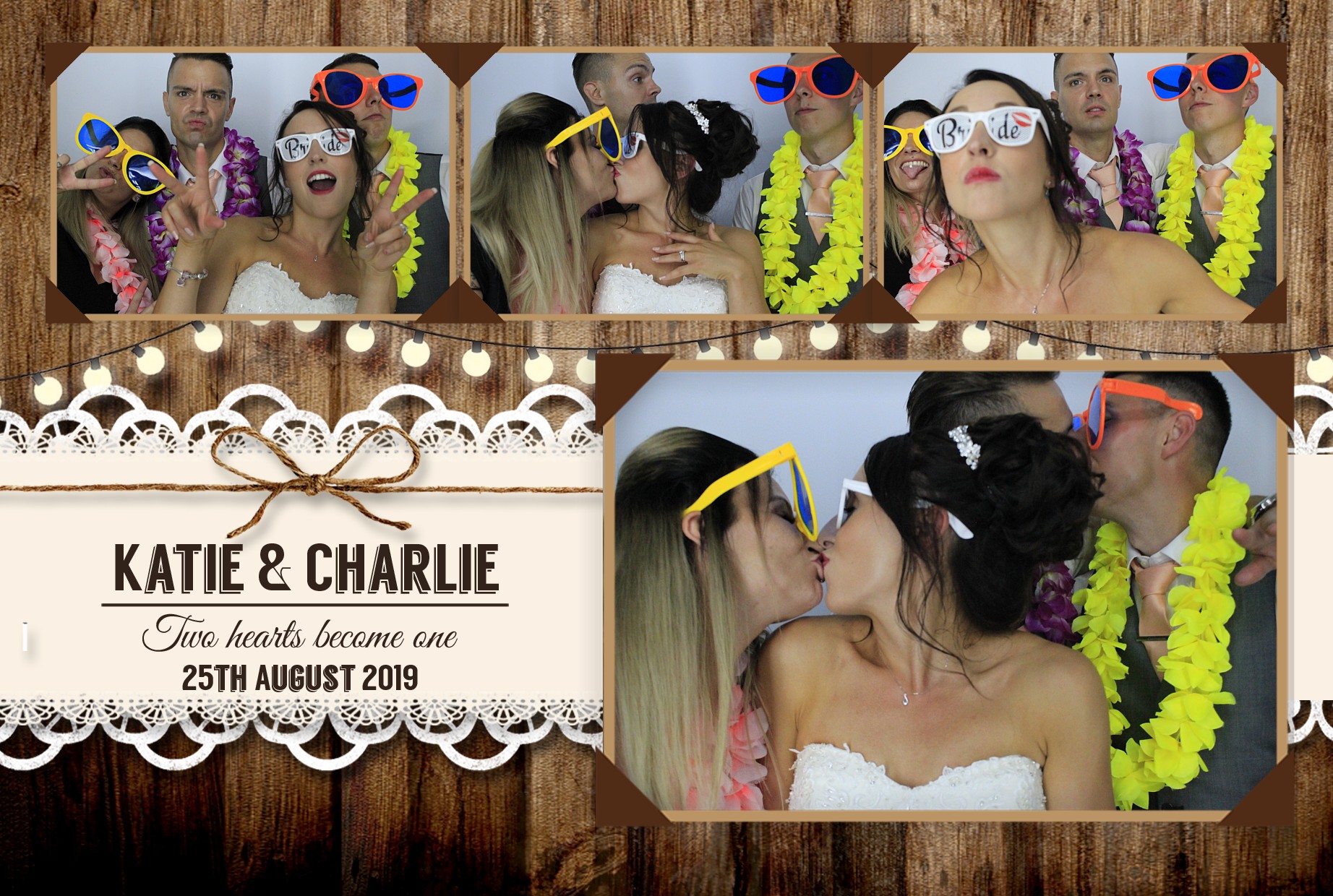 Katie & Charlie's Wedding | View more photos from the event at gallery.myphotoboothexperience.co.uk/u/MyPhotoBoothExperienceLtd/Katie-Charlies-Wedding